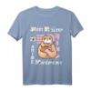 Eat Sleep Anime Repeat Sloth Japan Ramen T-Shirt – Kawaii Japanisch Kultur, Otaku und Manga Geschenk für Anime-Fans