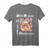 Eat Sleep Anime Repeat Sloth Japan Ramen T-Shirt – Kawaii Japanisch Kultur, Otaku und Manga Geschenk für Anime-Fans