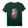 Japanisches Samurai Girl Vintage Sakura Kirschblüten Blumen T-Shirt – Japanisches Geschenk für Fans von Manga, Anime, Kimono & traditioneller Kultur