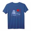 Japanischer Garten Linie Kunst Natur Architektur T-Shirt – Traditionelles japanisches Design für Anime, Manga & Kulturfans