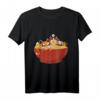 Kawaii Katzen Japanische Ramen Nudeln T-Shirt - Geschenkidee für Japan-Fans und Liebhaber japanischer Speisen