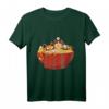 Kawaii Katzen Japanische Ramen Nudeln T-Shirt - Geschenkidee für Japan-Fans und Liebhaber japanischer Speisen