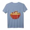 Kawaii Katzen Japanische Ramen Nudeln T-Shirt - Geschenkidee für Japan-Fans und Liebhaber japanischer Speisen