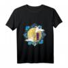 Kawaii Bunny Hase Sakura Anime T-Shirt mit Kanji und Mond – Perfektes Geschenk für Anime- und Japan-Fans