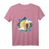 Kawaii Bunny Hase Sakura Anime T-Shirt mit Kanji und Mond – Perfektes Geschenk für Anime- und Japan-Fans