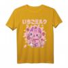 Chibi Kitten Kawaii Cat Japanisch Erdbeermilch T-Shirt – Süßes Anime-Design für Manga- und Japan-Fans im Pastellstil