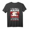 Ich Mag Anime Und Vielleicht 3 Leute - Lustiges Otaku T-Shirt für Manga & Anime Fans, Geschenkidee für Freunde & Familie