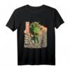 Japanischer Kaiju Lauch Porree Brokkoli Anime T-Shirt – Klassisch geschnitten, doppelt genähter Saum, perfekt für Anime- und Kaiju-Fans