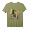 Japanischer Kaiju Lauch Porree Brokkoli Anime T-Shirt – Klassisch geschnitten, doppelt genähter Saum, perfekt für Anime- und Kaiju-Fans