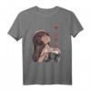 Perfektes japanisches Anime Manga Yandere Girl T-Shirt – Coole Otaku Geschenke für Anime-Fans, Cosplayer & Japan-Liebhaber