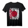 Japan Flagge T-Shirt für Damen, Herren & Kinder | Klassisches Design mit doppelt genähtem Saum