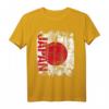 Japan Flagge T-Shirt für Damen, Herren & Kinder | Klassisches Design mit doppelt genähtem Saum