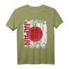 Japan Flagge T-Shirt für Damen, Herren & Kinder | Klassisches Design mit doppelt genähtem Saum
