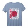 Japan Flagge T-Shirt für Damen, Herren & Kinder | Klassisches Design mit doppelt genähtem Saum
