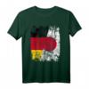 Japan Deutschland Flagge T-Shirt für Damen, Herren & Kinder - Klassisch geschnitten, doppelt genähter Saum