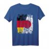Japan Deutschland Flagge T-Shirt für Damen, Herren & Kinder - Klassisch geschnitten, doppelt genähter Saum