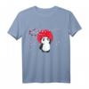 HapKitten T-Shirt mit Panda, Kirschbaum & Sonnenmotiv – Süßes Geburtstagsgeschenk für Tierliebhaber