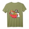 Japanische Ramen Nudeln Anime Katze T-Shirt - Lustiges Manga-Design für Otaku, Japan Fans & Katzenliebhaber