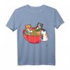 Japanische Ramen Nudeln Anime Katze T-Shirt - Lustiges Manga-Design für Otaku, Japan Fans & Katzenliebhaber