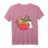 Japanische Ramen Nudeln Anime Katze T-Shirt - Lustiges Manga-Design für Otaku, Japan Fans & Katzenliebhaber