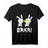 Baka Spruch Hasen Ohrfeige Geschenk für Japan Freunde T-Shirt – Lustiges Anime und Manga Motiv für Fans