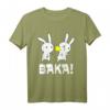 Baka Spruch Hasen Ohrfeige Geschenk für Japan Freunde T-Shirt – Lustiges Anime und Manga Motiv für Fans