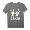 Baka Spruch Hasen Ohrfeige Geschenk für Japan Freunde T-Shirt – Lustiges Anime und Manga Motiv für Fans