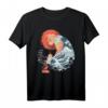 Spirit Animal Kawaii Katze Japanische Kanagawa Katze Neko T-Shirt – Otaku Anime Design, Japanische Mythologie & Futuristischer Stil