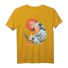 Spirit Animal Kawaii Katze Japanische Kanagawa Katze Neko T-Shirt – Otaku Anime Design, Japanische Mythologie & Futuristischer Stil