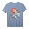 Spirit Animal Kawaii Katze Japanische Kanagawa Katze Neko T-Shirt – Otaku Anime Design, Japanische Mythologie & Futuristischer Stil