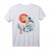 Spirit Animal Kawaii Katze Japanische Kanagawa Katze Neko T-Shirt – Otaku Anime Design, Japanische Mythologie & Futuristischer Stil