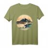 Japanisches Mount Fujiyama T-Shirt Fuji Berg – Perfektes Geschenk für Japan-Fans, Kultur- und Sprachliebhaber