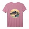 Japanisches Mount Fujiyama T-Shirt Fuji Berg – Perfektes Geschenk für Japan-Fans, Kultur- und Sprachliebhaber