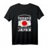 Ich brauche keine Therapie ich muss nur nach Japan T-Shirt - Perfektes Geschenk für Japan-Reisende & Fans der japanischen Kultur