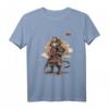 Samurai Katze Ninja T-Shirt – Japanischer Krieger für Männer, Frauen & Kinder, perfektes Geschenk für Tier- und Katzenliebhaber