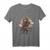 Samurai Katze Ninja T-Shirt – Japanischer Krieger für Männer, Frauen & Kinder, perfektes Geschenk für Tier- und Katzenliebhaber