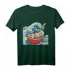Ramen Instant Vintage Damen Chibi Manga Nudelsuppe Kanji T-Shirt – Kawaii Japanischer Style für Anime- und Nudelsuppen-Fans