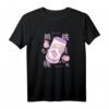 Kawaii Peach Drink - Japanisch inspiriertes T-Shirt für Anime- und Mangafans mit niedlichem Pfirsich-Design