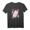 Kawaii Peach Drink - Japanisch inspiriertes T-Shirt für Anime- und Mangafans mit niedlichem Pfirsich-Design