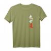 Bushido Samurai Handgemalte Schriftzeichen Japan T-Shirt – Originelles Kampfsport & Kalligrafie Design, Perfekt zum Geburtstag & für Fans japanischer Kultur