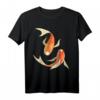 Koi Karpfen Fisch T-Shirt mit japanischem Glückssymbol – Geschenk für Fischliebhaber, Angler, Aquarianer und Teichbesitzer zu Weihnachten, Geburtstag & Jubiläum