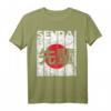 Senpai Japanische Flagge Kampfsport Torii Tor Vintage Grafik T-Shirt – Perfekt für Anime-, Manga- und Kulturliebhaber
