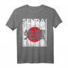 Senpai Japanische Flagge Kampfsport Torii Tor Vintage Grafik T-Shirt – Perfekt für Anime-, Manga- und Kulturliebhaber
