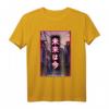 Asian Vaporwave Japan Tokio Cyberpunk T-Shirt - Düstere Anime Manga Retro-Futurismus Mode für Japan- und Cyberpunk-Fans