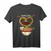 Kawaii Japan Ramen Für Paare T-Shirt mit Spruch 'Hopeless Ramentic' – Perfekt für Food Festivals & Japan-Liebhaber