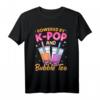 Bubble Tea Boba K-POP Music Lover T-Shirt - Anime, Matcha und Manga inspiriert, perfekt für Foodie, Fans & Geschenke bei Geburtstag & Weihnachten