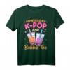 Bubble Tea Boba K-POP Music Lover T-Shirt - Anime, Matcha und Manga inspiriert, perfekt für Foodie, Fans & Geschenke bei Geburtstag & Weihnachten