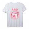 Retro 90er Jahre Erdbeere Milchshake Karton T-Shirt - Lustiges Japanisches Otaku Kawaii Design für Manga- und Anime-Fans