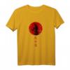 HapKitten Samurai T-Shirt mit Katana, Japanischer Sonne & handgezeichnetem Design – Perfektes Geschenk für Japan- und Anime-Fans