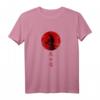HapKitten Samurai T-Shirt mit Katana, Japanischer Sonne & handgezeichnetem Design – Perfektes Geschenk für Japan- und Anime-Fans